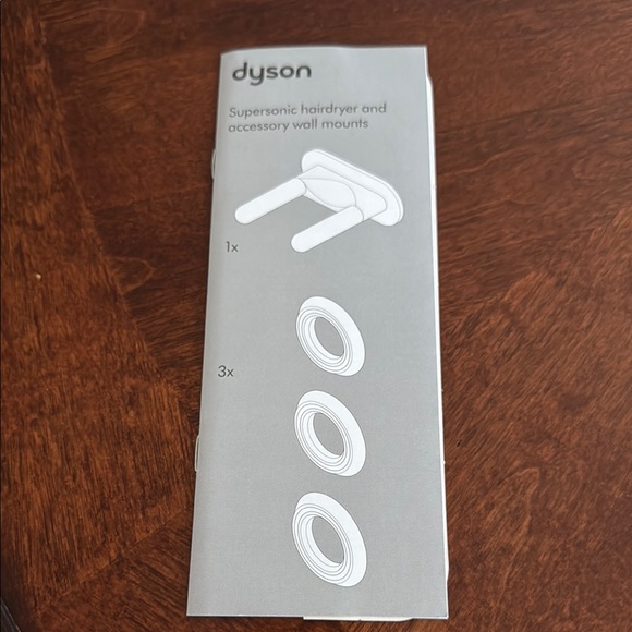 NWT Dyson Supersonic Professional Silver and Gray Hair Dryer Wall Mount Set - Picture 2 of 3